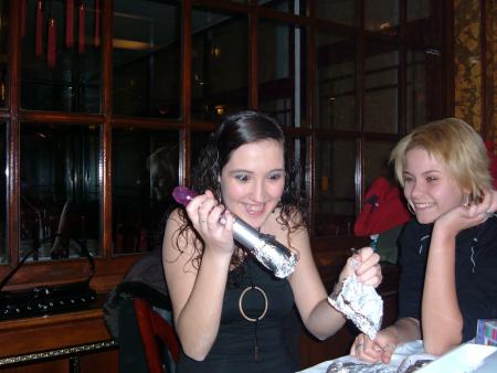 cena de mi cumplea�os